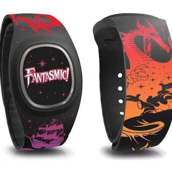 Disney FANTASMIC Sorcerer's Apprentice MALEFICENT MagicBand+ Plus NEW - Picture 1 of 3